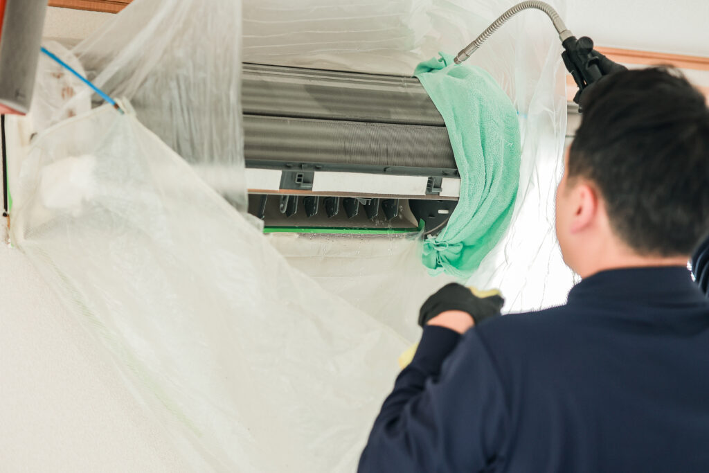 エアコンクリーニング - 高圧洗浄による専門清掃